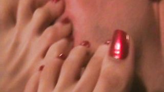 SHARINA NICOLE - SHARINA'S PATHETIC HUMAN FOOT STOOL