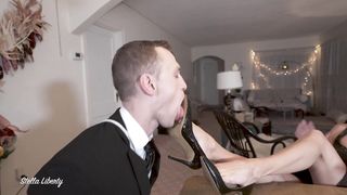 Stella Liberty - Foot Worship Secret Agent with Alrik Angel