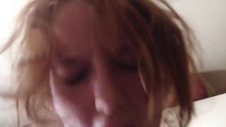 Blonde Cougar Riding Cock - Closeup POV