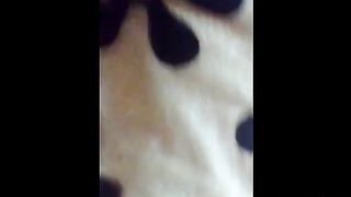 Hot girl shoot selfie while fingering