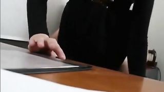 Real Secretary Gets Fucked In The Office