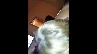 GRANNY INTERRACIAL  BLOWJOB PART 1