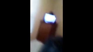 Threesome (MMF) with a lusty brunette