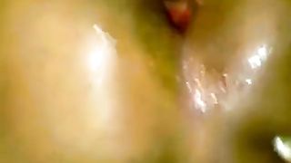 Homemade Ebony Anal Gape