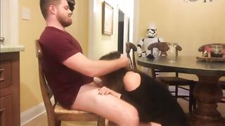 Amazing Milf Blowing And Riding Her BF