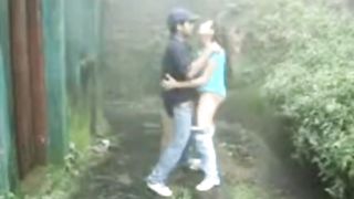 Outdoor Public Suck Fuck Rain