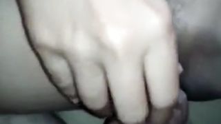 Thai lady fuck her beautiful and wet pussy by white dick