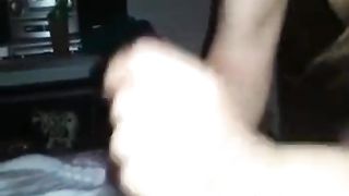 Asian massage parlour handjob and prostate probe