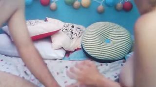 couple fun, huge boobs