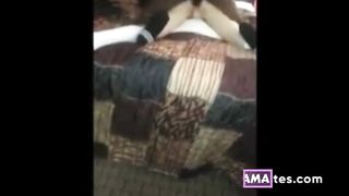 girl films a2m w BBC for cuckold hubby