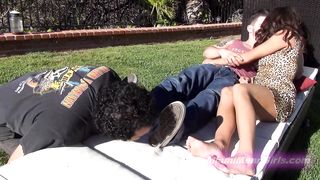 MiamiMeanGirls - Foot Cuckold By The Pool