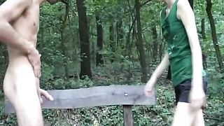 Femaledom - Fighting in the Forest