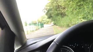 PUBLIC car blowjob