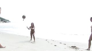 Krista Lysa Ruslana Beach Babes