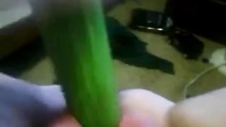 Chubby amateur masturbates