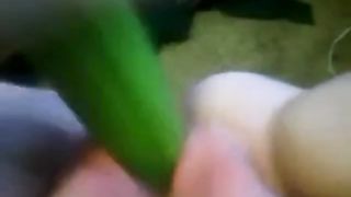 Chubby amateur masturbates