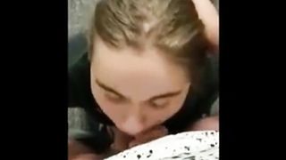 19yr old Jenny from Boost Mobile sucking coworker