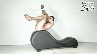 KinkyMistresses - Mistress Susi - The Suspended Nylon Fuckbitch