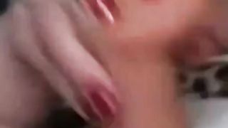 sexy glasgow milf toying and sucking cock