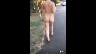 Walking Butt Naked in Public