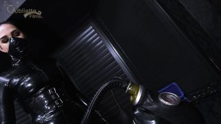 JOI - Mistress Serena - Sounded And Stifled Gas Mask Gimp