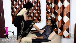 Indian mistress,Foot worship