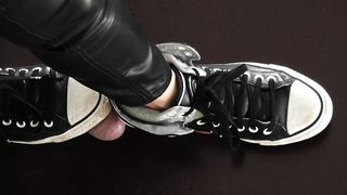 CBTrample - Mistress Alina - Footjob with high heels - 1174
