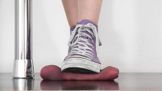 CBTrample - Mistress Alina - Mush under Alina's Chucks