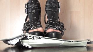 CBTrample - Mistress Alina - My New High Heels Destroy Everything