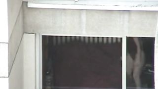 Sexy neighbour gets filmed 2
