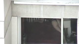 Sexy neighbour gets filmed 2