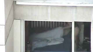 Sexy neighbour gets filmed 2