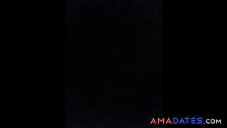 cute british girl fingers herself at work