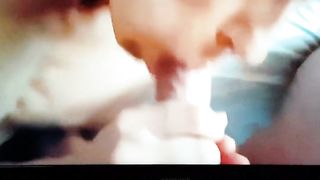 slut slowed Italian blowjob cumshot in mouth
