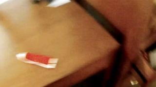 Working hard to ruin her ass cunt