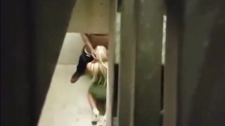 Caught white girl with bbc