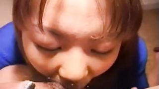 Japanese amateur sucking cock