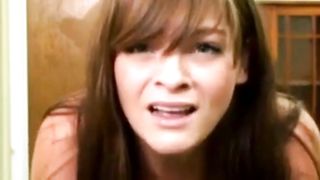 Cute amateur gets a severe spanking