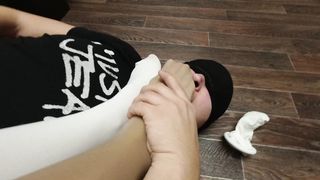 MASTURBATION IN WHITE SOCKS ON DICK FETISH
