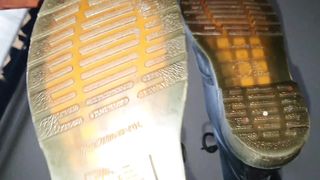 Getting Stomped POV - Smelly Foot and Sock Smother