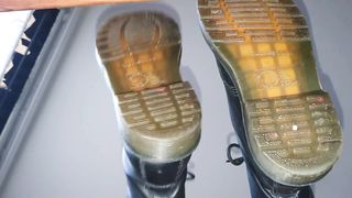 Getting Stomped POV - Smelly Foot and Sock Smother