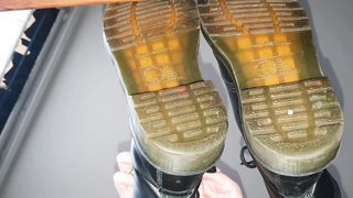 Getting Stomped POV - Smelly Foot and Sock Smother