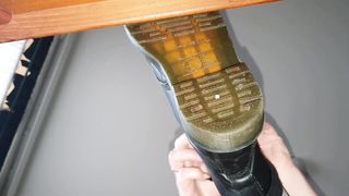 Getting Stomped POV - Smelly Foot and Sock Smother