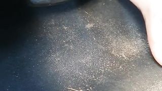 Pedal Pumping with my Dirty Bare Feet