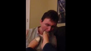 Licking Teens Dirty Flats after Walking around College Campus Part 1