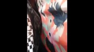 She had no problem to feel dat woody on her arse