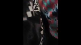 She had no problem to feel dat woody on her arse