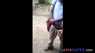 Postman with a HUGE COCK