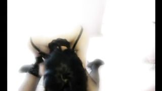 Chinese Amateur girl Black stockings style 2