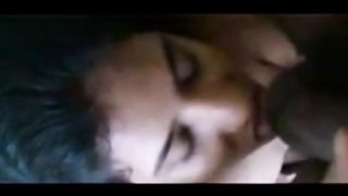 Shy mallu girl gives blowjob